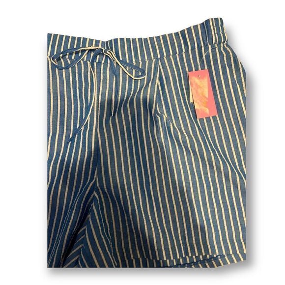 Riley & Rae Women’s Striped Lightweight Sleepwear Shorts Size Large NWT - Picture 4 of 5